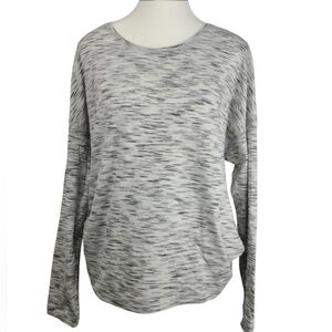 Lululemon Get Set Long Sleeve Tiger Space Dye Shirt Women’s Size M Activewear